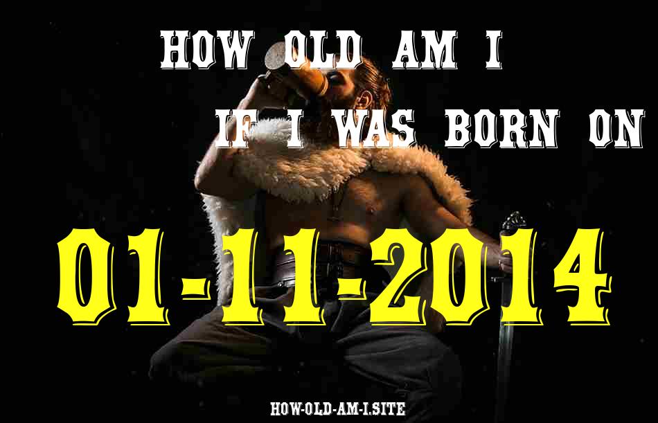 ᐈ Born On 01 November 2014 My Age in 2024? [100% ACCURATE Age Calculator!]