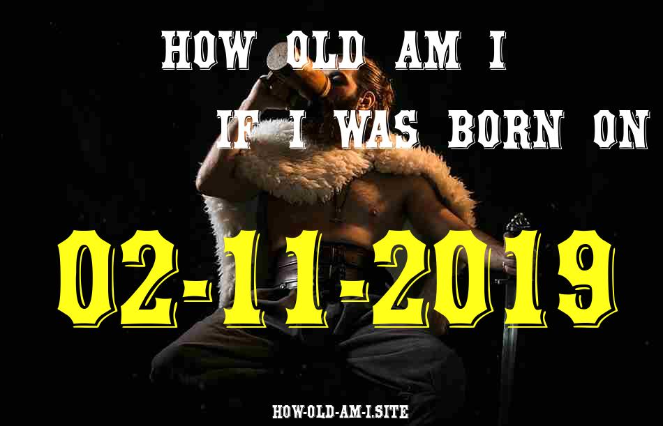 ᐈ Born On 02 November 2019 My Age in 2024? [100% ACCURATE Age Calculator!]