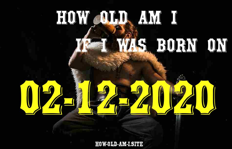 ᐈ Born On 02 December 2020 My Age in 2024? [100% ACCURATE Age Calculator!]