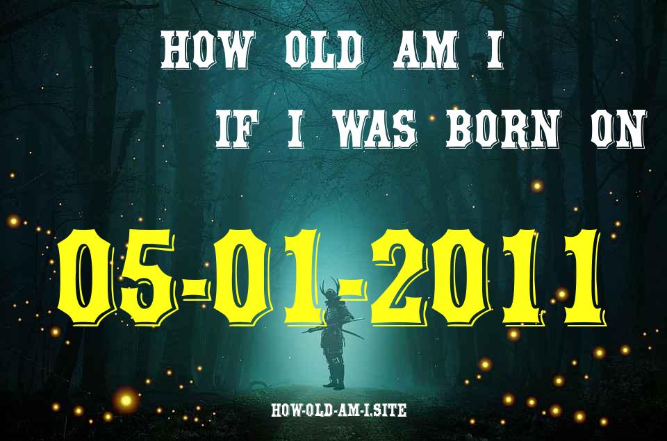 ᐈ Born On 05 January 2011 My Age in 2024? [100% ACCURATE Age Calculator!]