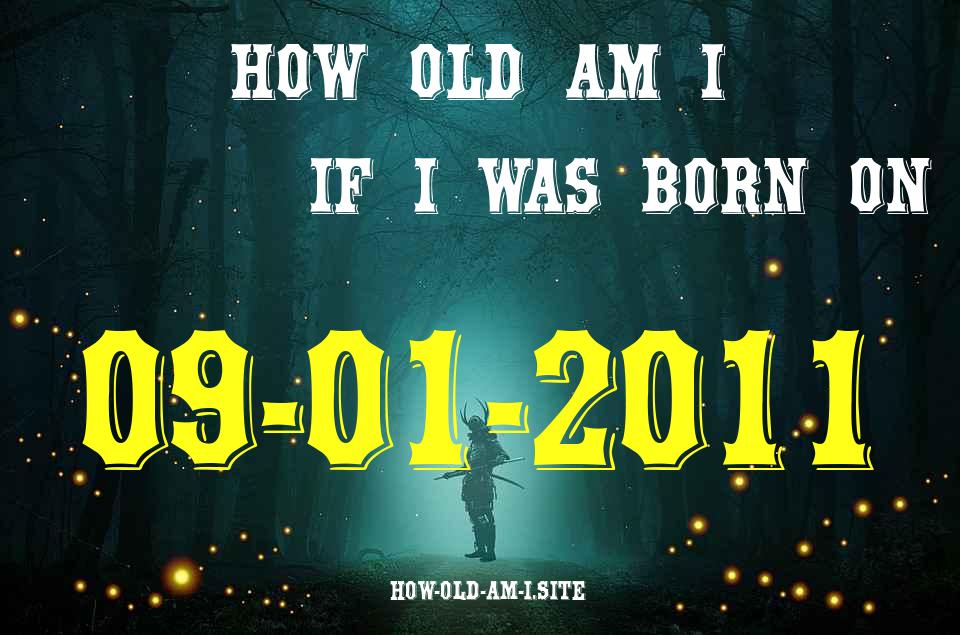 ᐈ Born On 09 January 2011 My Age in 2024? [100% ACCURATE Age Calculator!]