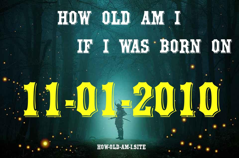 ᐈ Born On 11 January 2010 My Age in 2024? [100% ACCURATE Age Calculator!]
