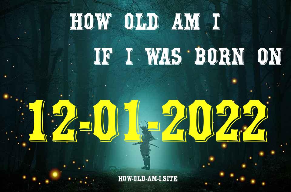 ᐈ Born On 12 January 2022 My Age in 2024? [100% ACCURATE Age Calculator!]
